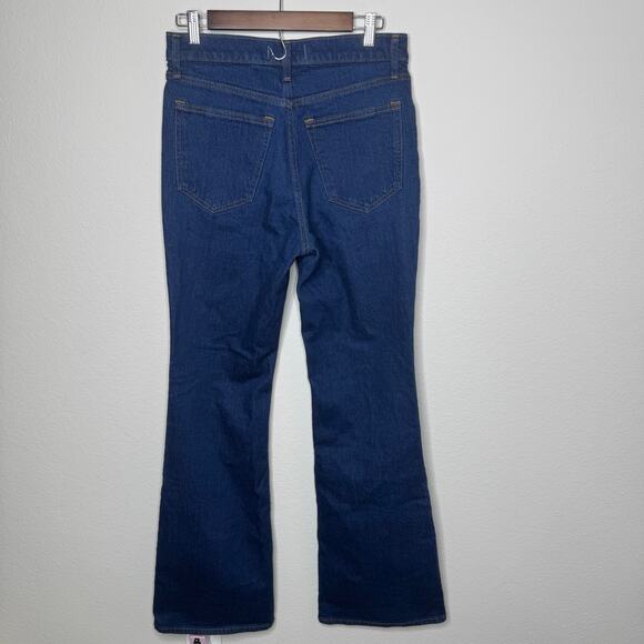 Abercrombie & Fitch High Rise‎ Vintage Flare Jeans Women’s 28 6L Dark Wash - Picture 3 of 9